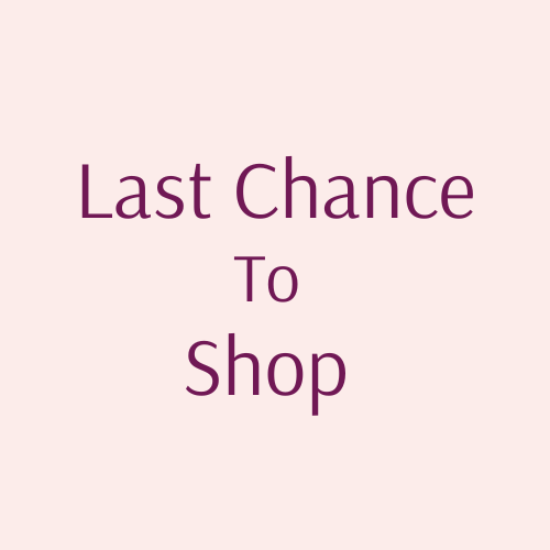 Last chance to shop