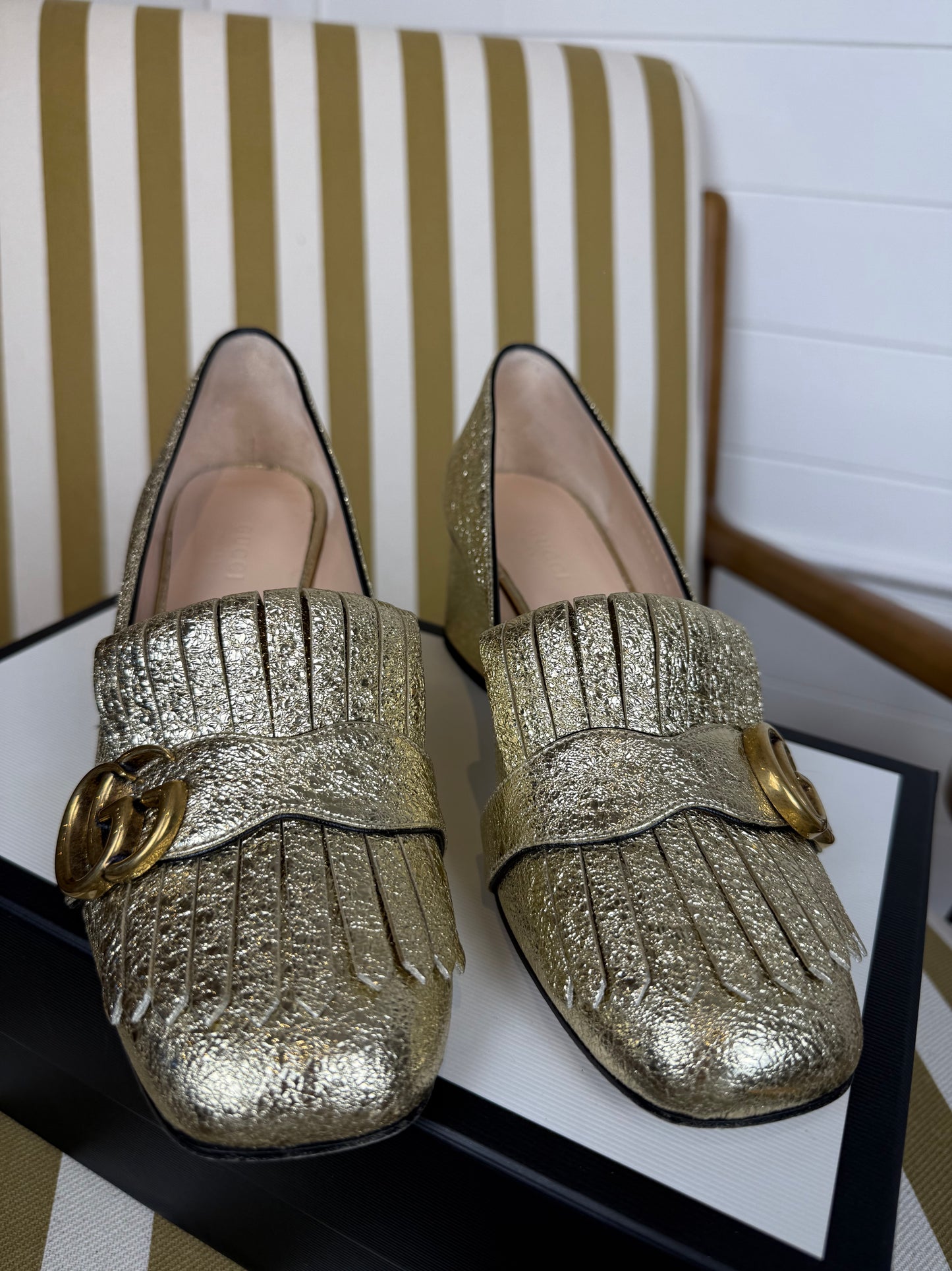 Gucci GG Marmont Court Shoes