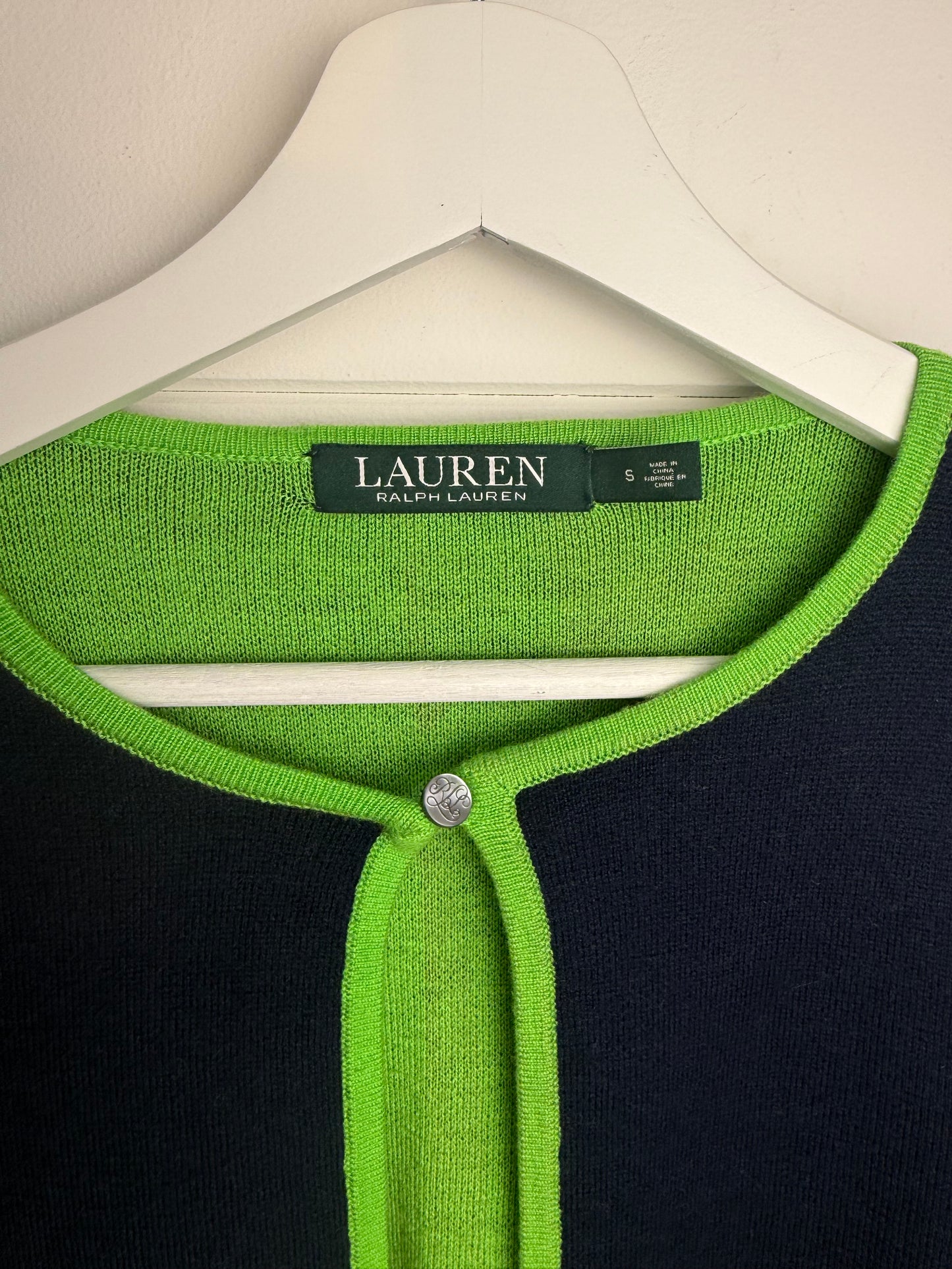 Ralph Lauren Navy Cardigan