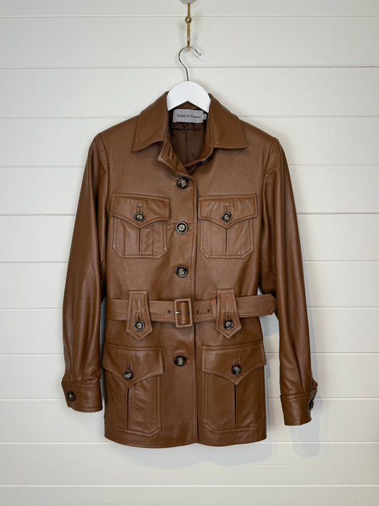 Stoned & Waisted Leather Jacket