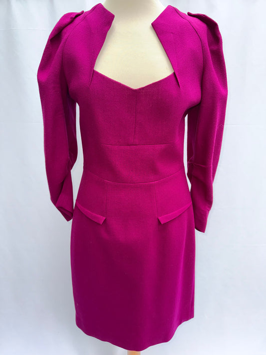 Roland Mouret for Harrods Fuchsia Dress