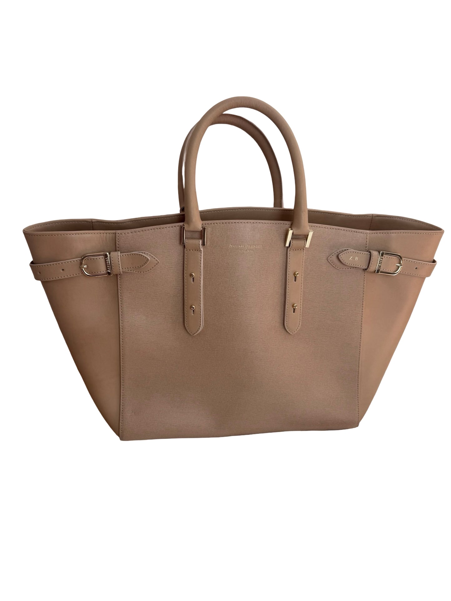 Aspinal Tote Bag Beige