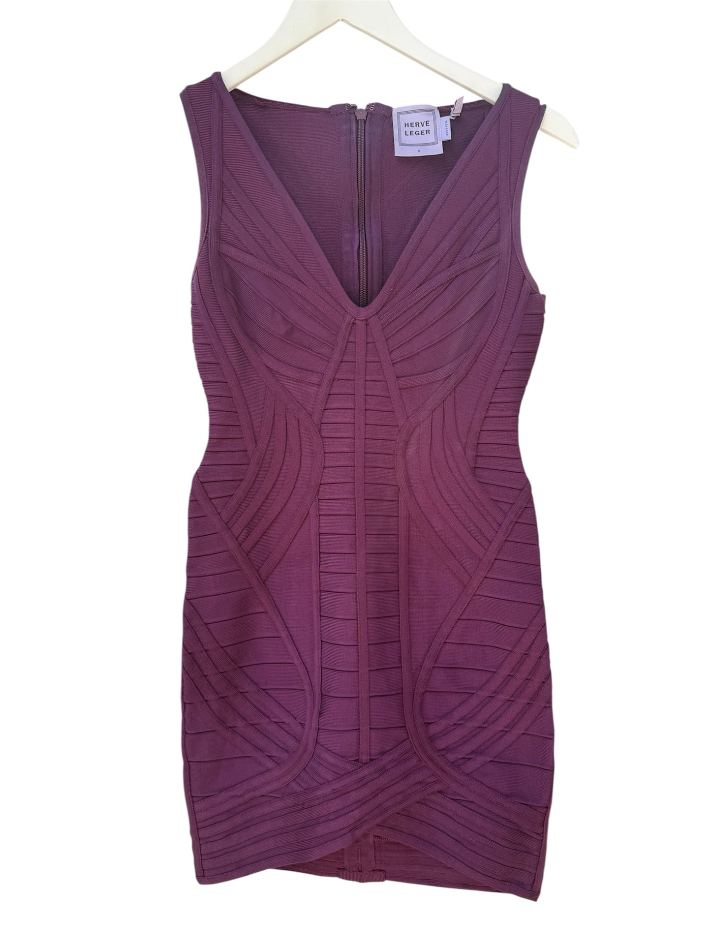 Herve Ledger Bandage Mini Dress