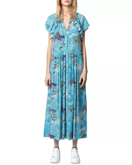 Zadig & Voltaire Ruskie Glam Rock Dress