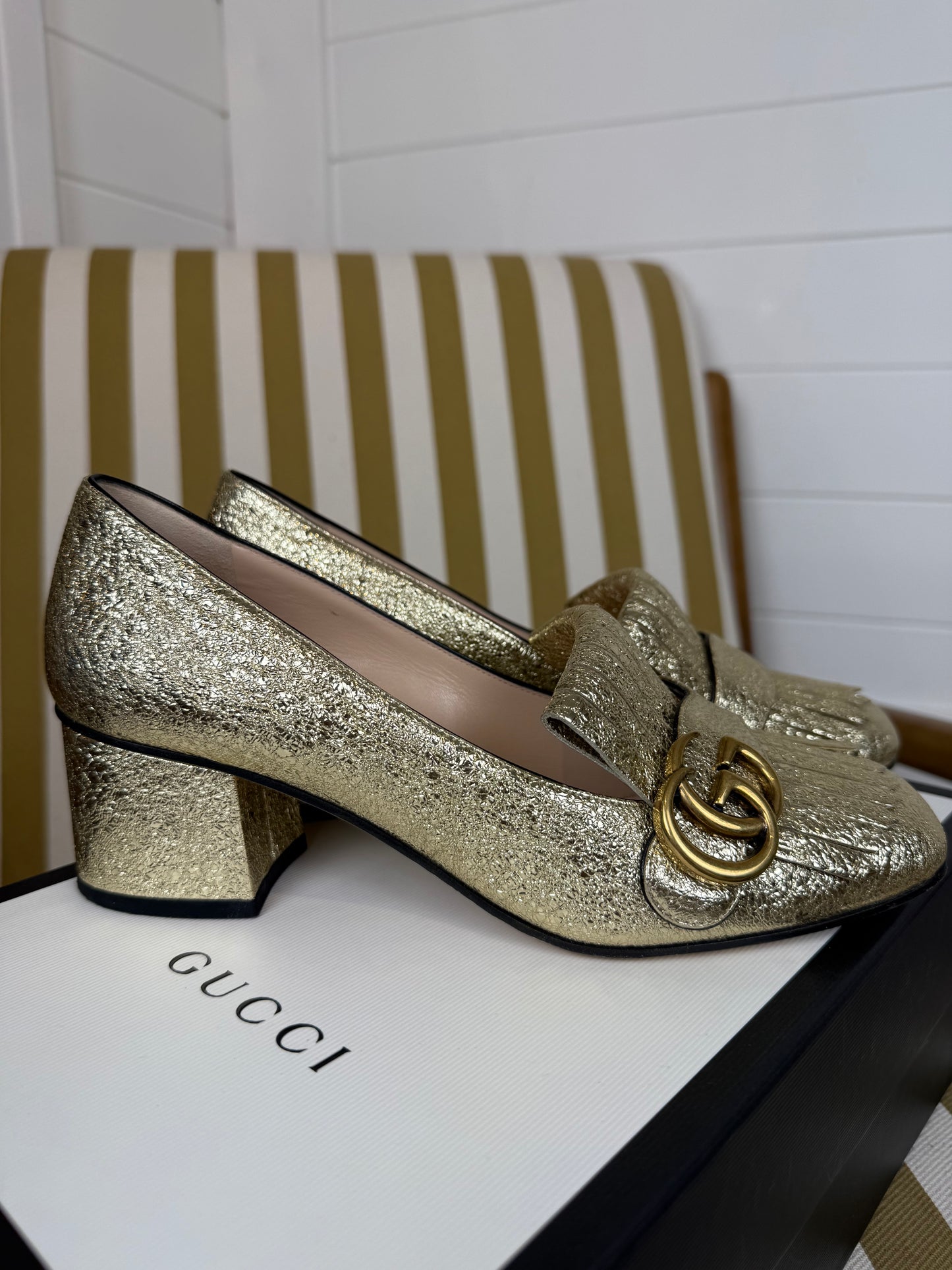Gucci GG Marmont Court Shoes