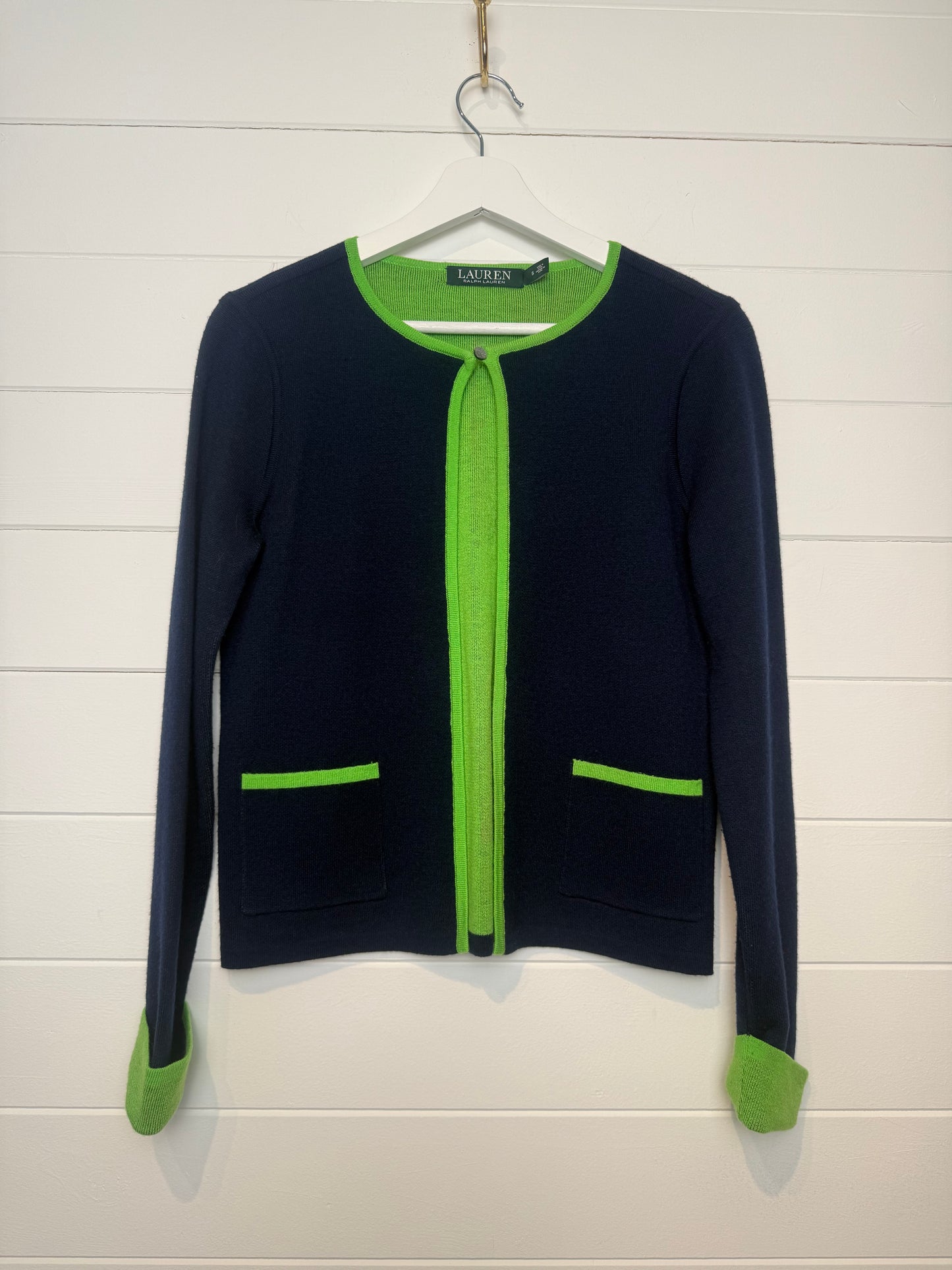 Ralph Lauren Navy Cardigan