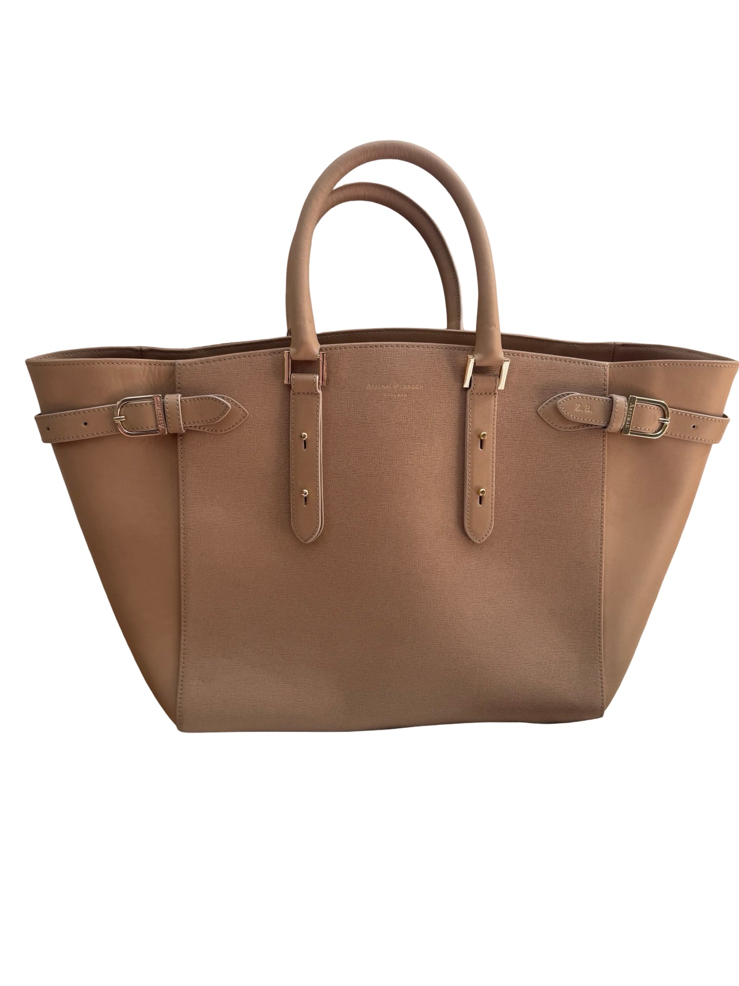Aspinal Tote Bag Beige