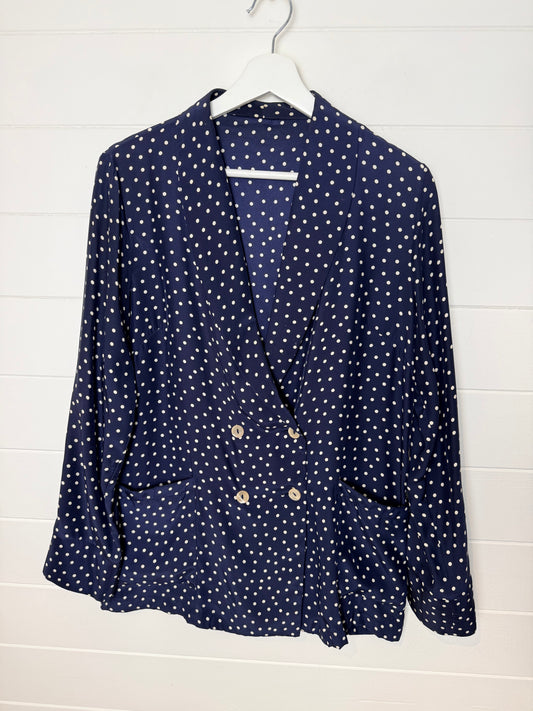P.A.R.O.S.H Silk Polka Dot Suit