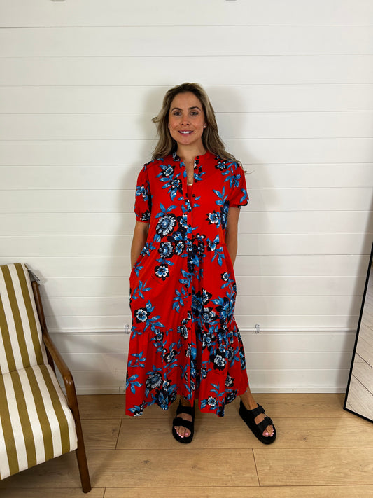 Tommy Hilfiger Floral Maxi Dress