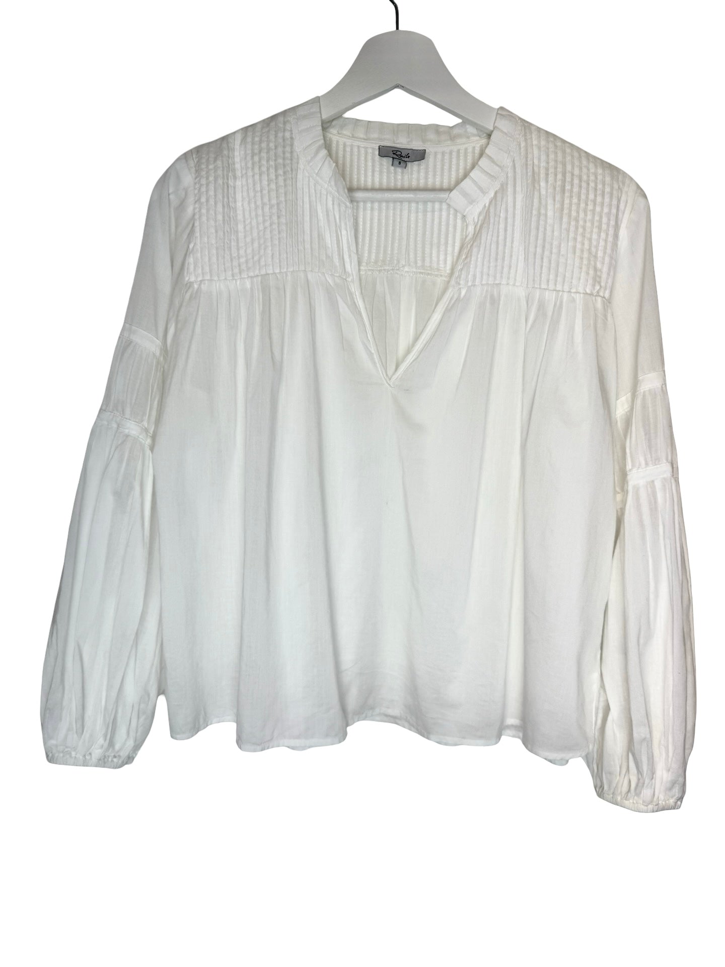 Rails White Blouse