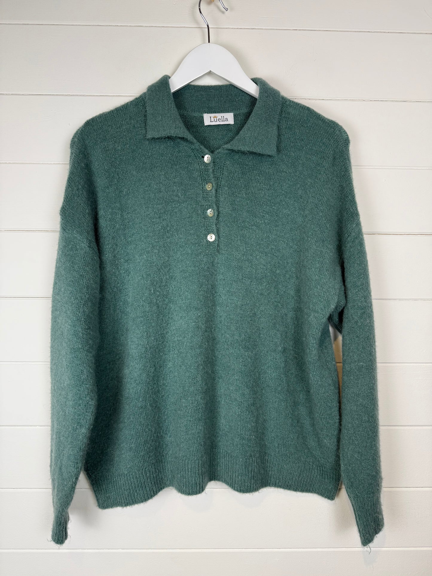 Luella Alpaca Knit Polo