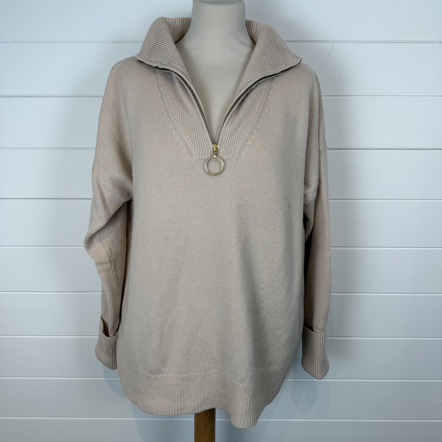 ME+EM Half Zip Pull Over