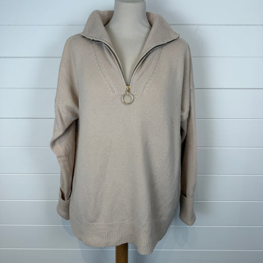 ME+EM Half Zip Pull Over