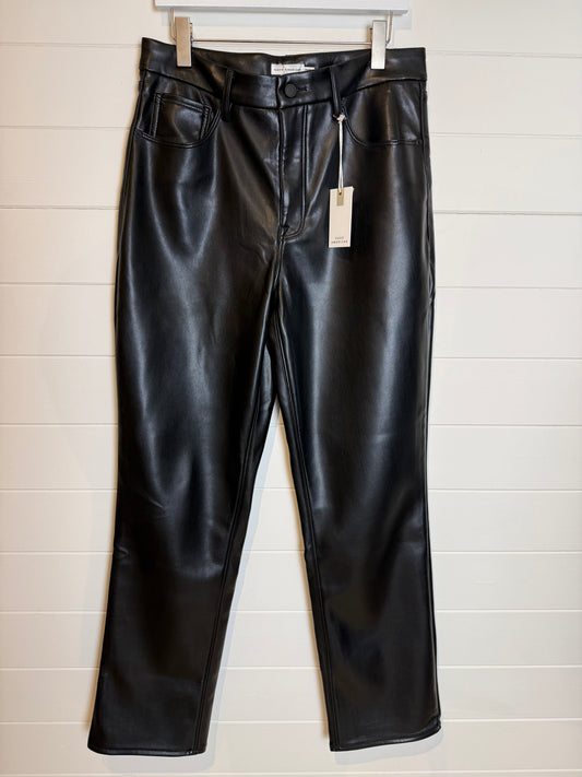 Good American Faux Leather Trousers
